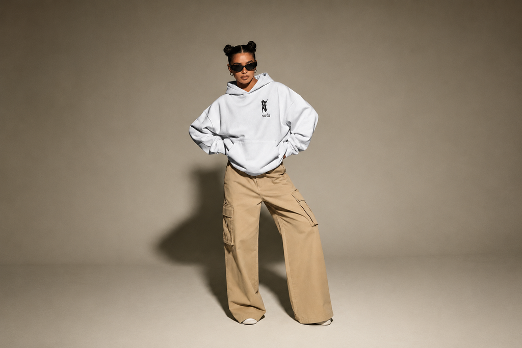 Oversized heavyweight hoodie